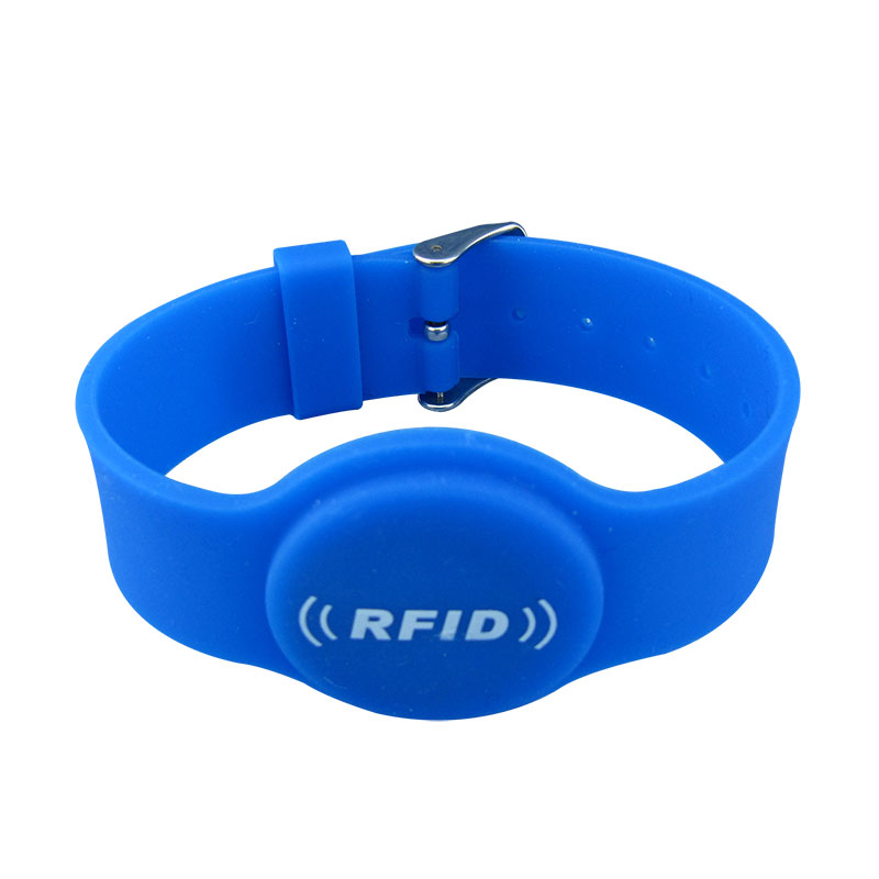 125KHZ na Sukat na Naaayos na Smart Chip Watch Wristband RFID Smart Bracelet