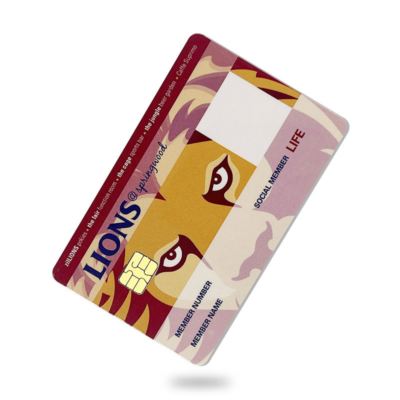 Makipag-ugnayan sa IC Smart Chip Card PVC Card